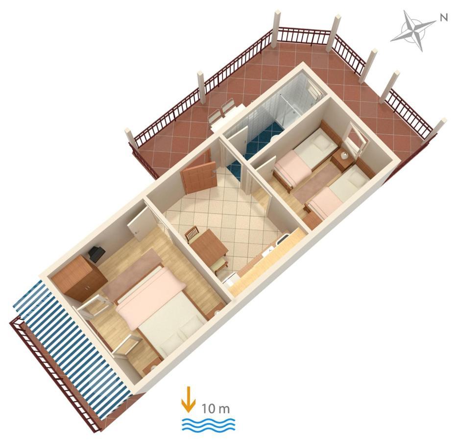 Apartment Zarace - Gdinj 4598A Exteriör bild